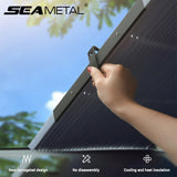 Car Windshield Sunshades Curtains for Car Sun Visor Front Windshield Sun Shade Protection UV Blocking Cooling In-Car Temperature