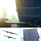 Car Windshield Sunshades Curtains for Car Sun Visor Front Windshield Sun Shade Protection UV Blocking Cooling In-Car Temperature